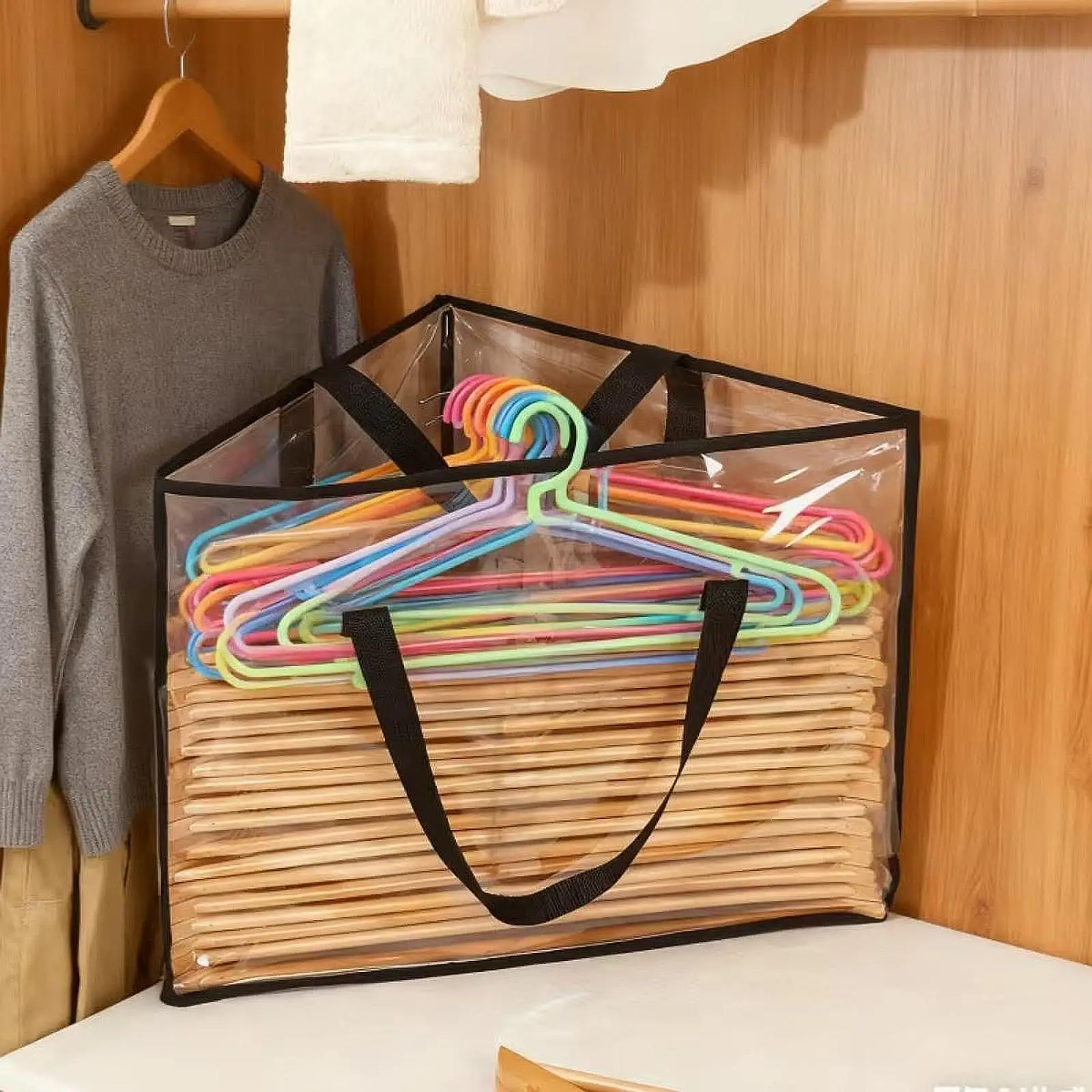 Bolsa Organizador de Perchas a Prueba de Polvo – Protector Premium - imagen 2