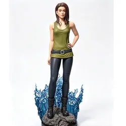 Figura de resina chica escala 1/24 – Kit miniatura DIY sin ensamblar