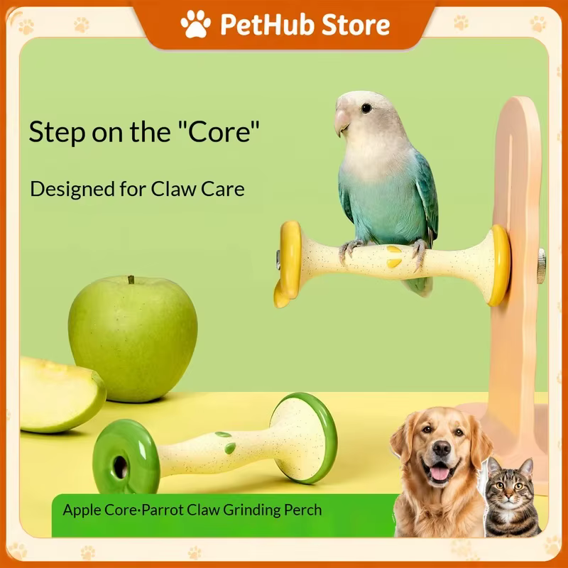 Columpio Cerámica para Aves – Percha y Juguete para Jaulas - imagen 2