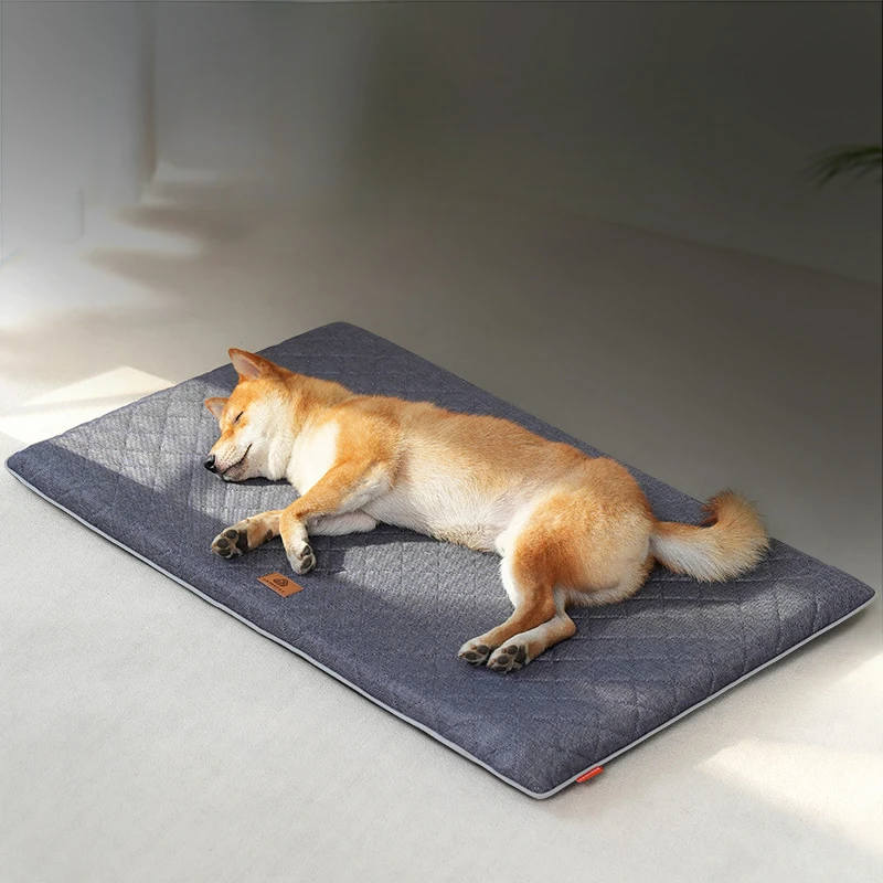 Cama para perros y gatos con alfombra verano extraíble lavable - imagen 4