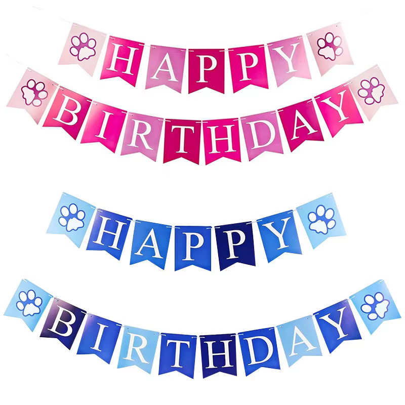 Pañuelo estampado feliz cumpleaños