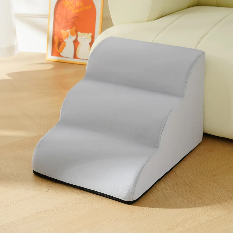 Detalle de escalones con soporte