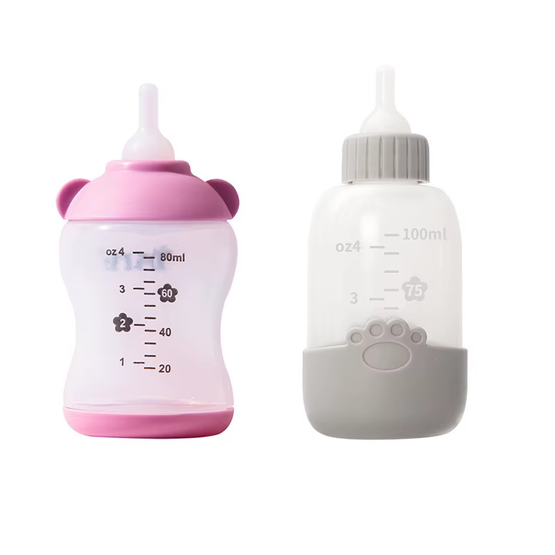 Biberón para gatitos y cachorros 80/100ml – Con tetina suave y accesorios - imagen 3