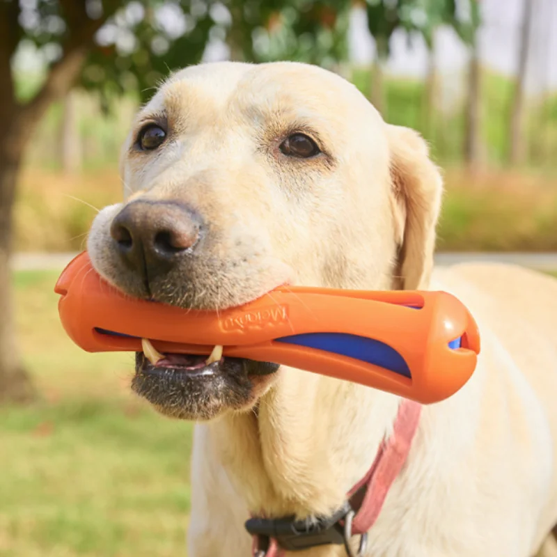 Juguete acuático para perros masticable resistente, flotador - imagen 4