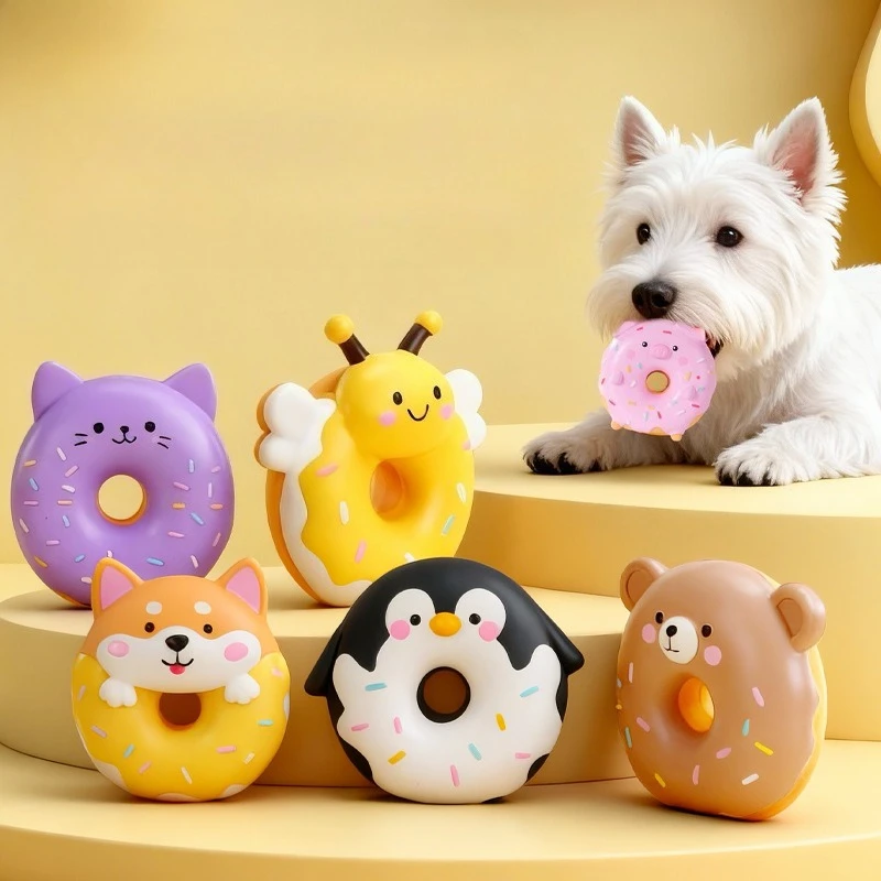 Juguete de pollo de látex para mascotas