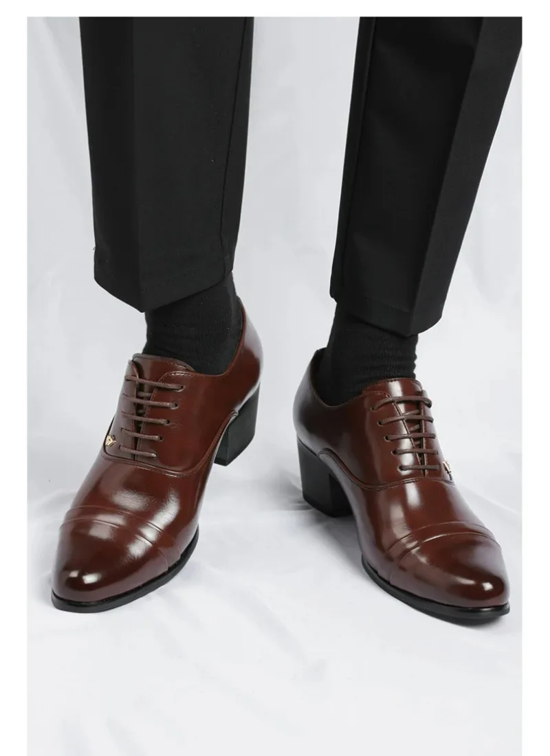 Mocasines de Cuero para Hombre – Zapatos Casuales y de Fiesta - imagen 2