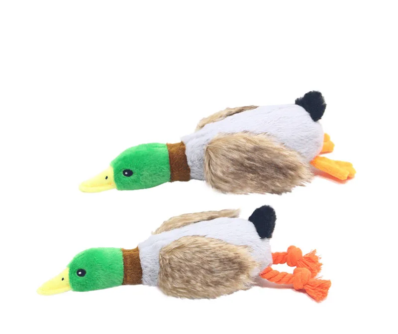 Pato salvaje de peluche realista con sonido