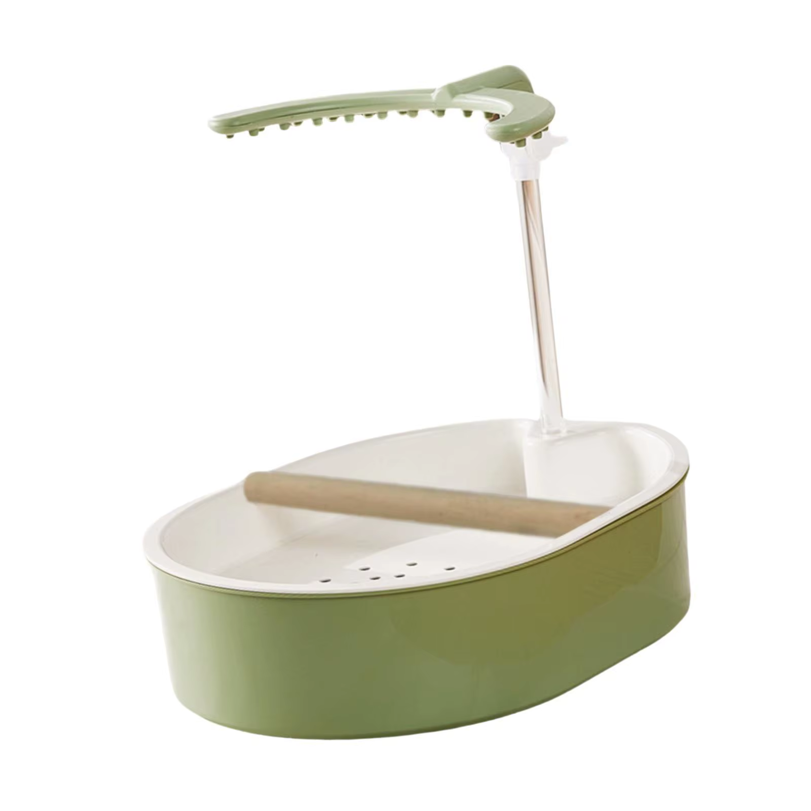 Ducha automática para loros con flujo de agua ajustable - imagen 3