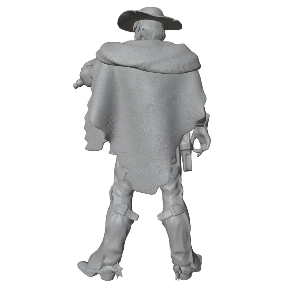 Kit de figura vaquero sin pintar para modelismo