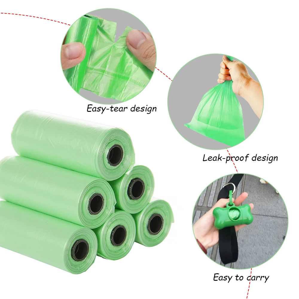 Dispensador y bolsas biodegradables para excrementos de perro - imagen 4