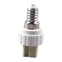 Adaptador de casquillo E14 a G9 para bombillas
