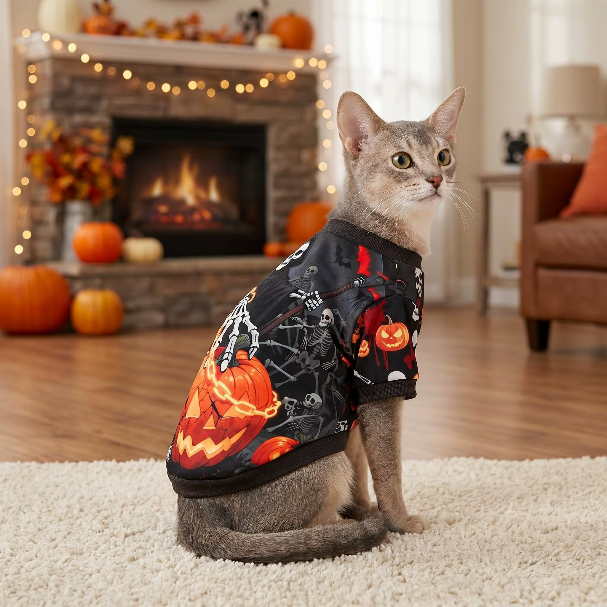 Ropa fantasía Halloween mascotas