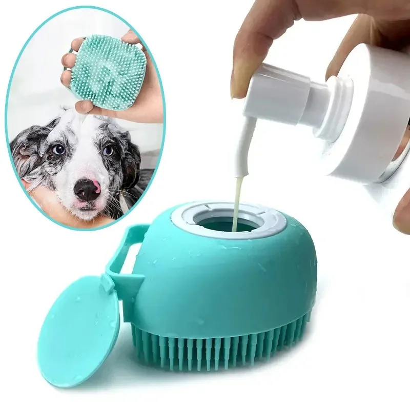Guante Silicona para Baño y Masaje en Perros y Gatos - imagen 3