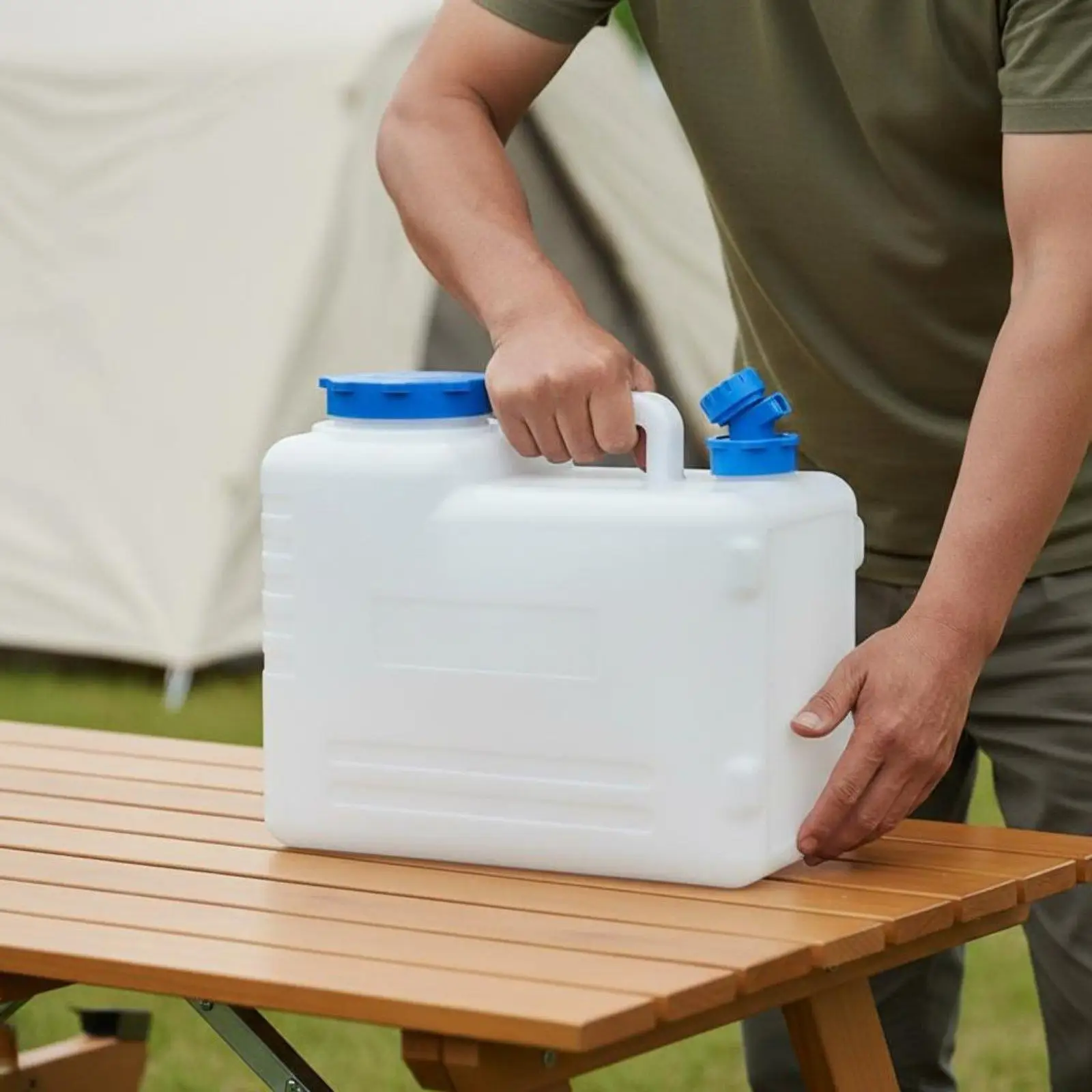 Bebedero Exterior con Grifo para Perros y Gatos – Depósito de Agua 15L - imagen 5
