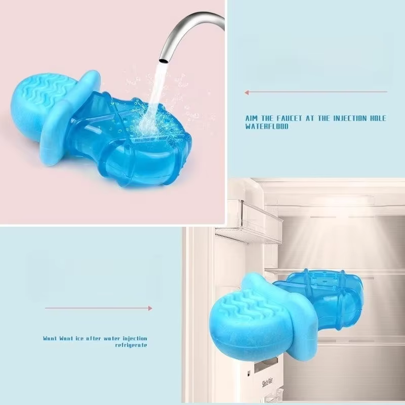 Juguete refrescante para perros: barra de hielo rellenable masticable
