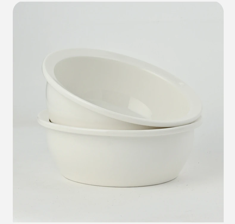 Cuencos de cerámica beige
