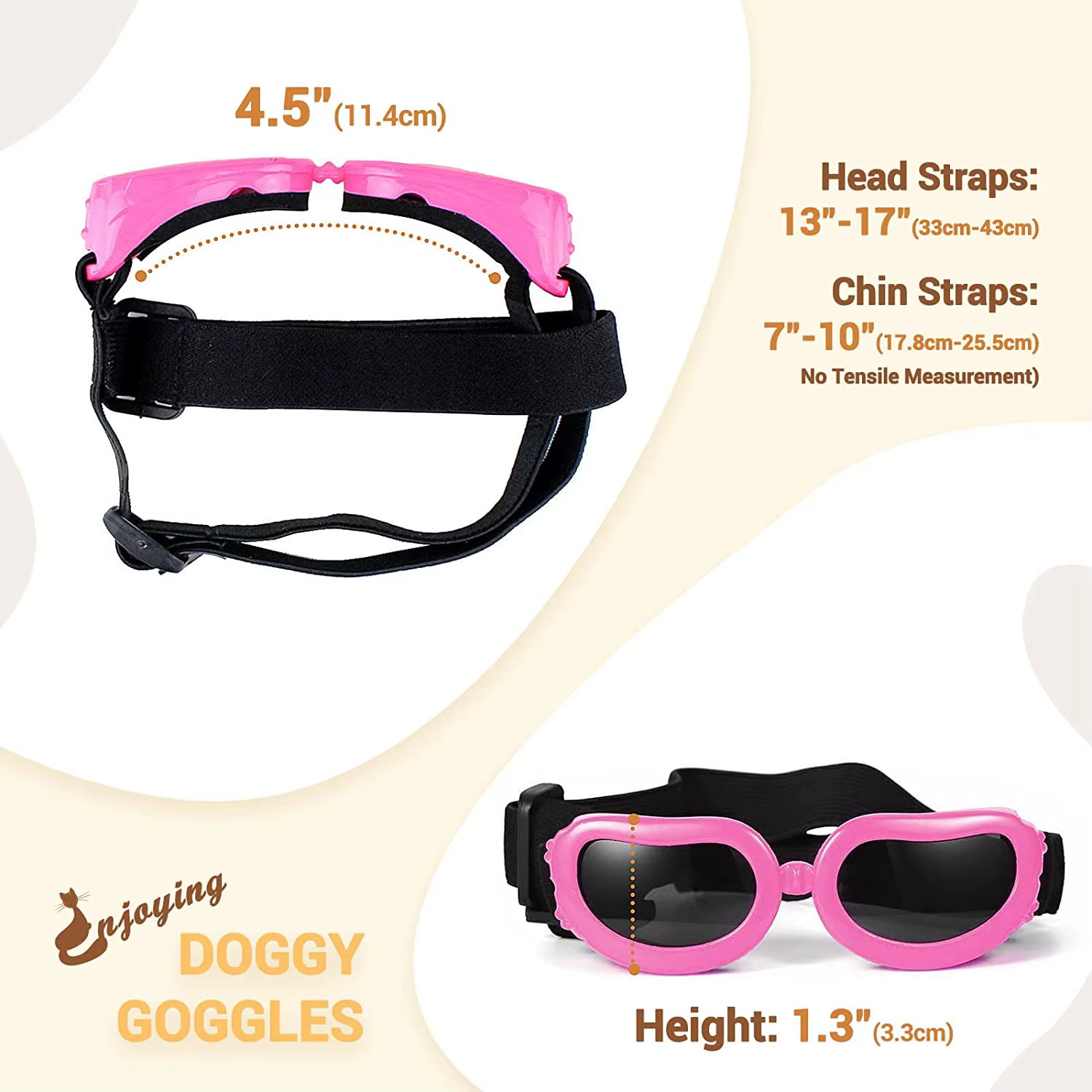 Gafas de sol protectoras para perros medianos