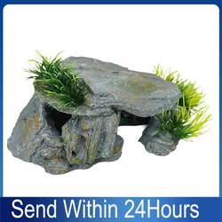 Cueva acuario para reptiles y peces – Decoración roca natural