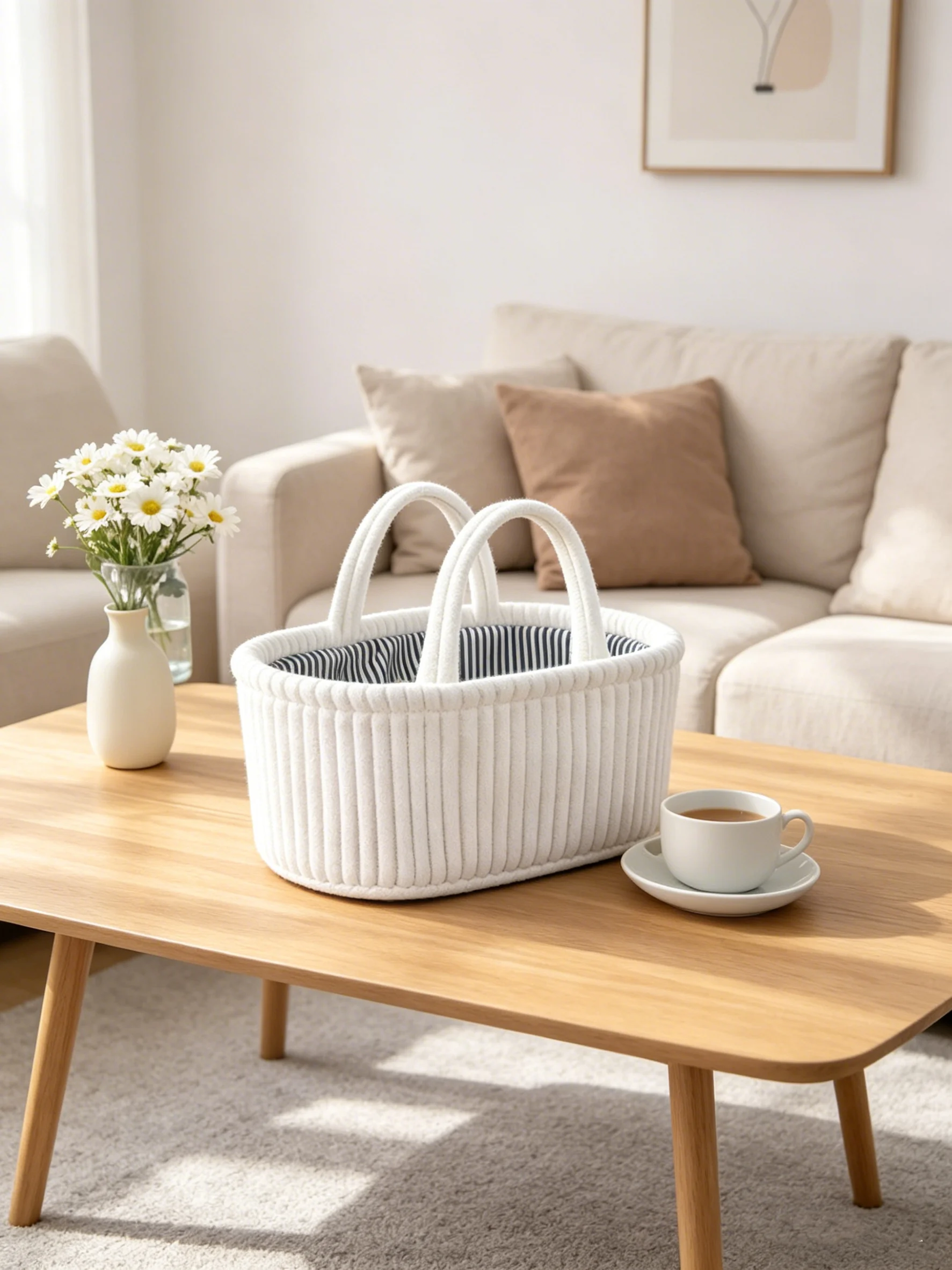 Cesta de almacenamiento de cuerda para juguetes de gato y perro - imagen 5