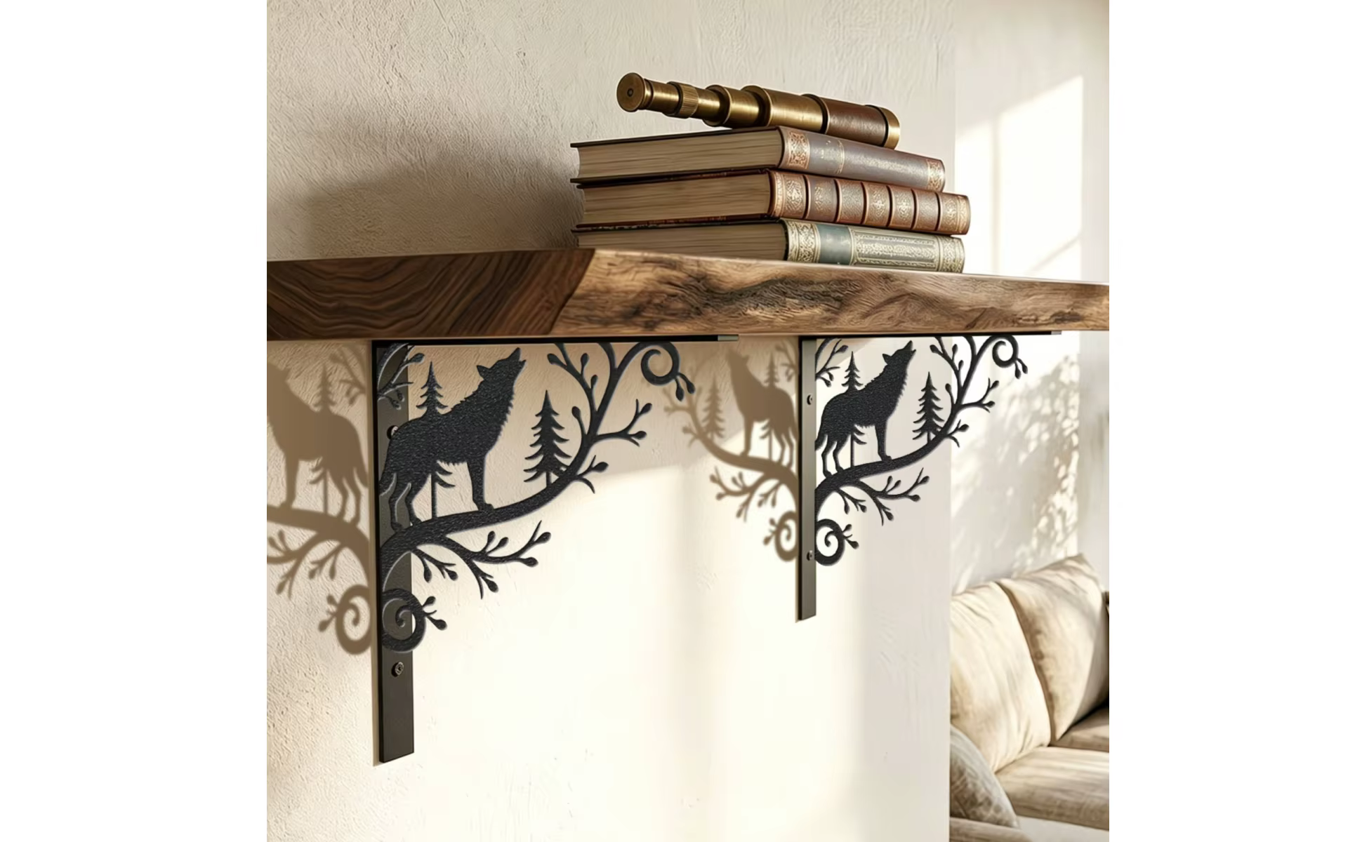 Soporte Decorativo para Estantes - Vista general