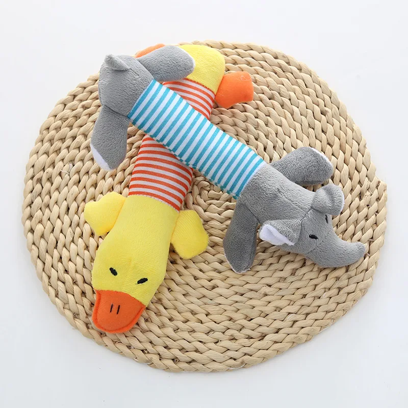 Juguetes de peluche con sonido para perros y gatos, animales suaves - imagen 4