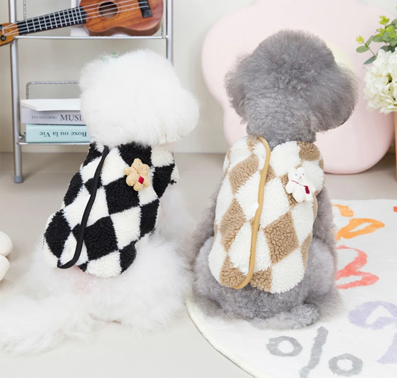 Chaqueta Pawstrip en uso