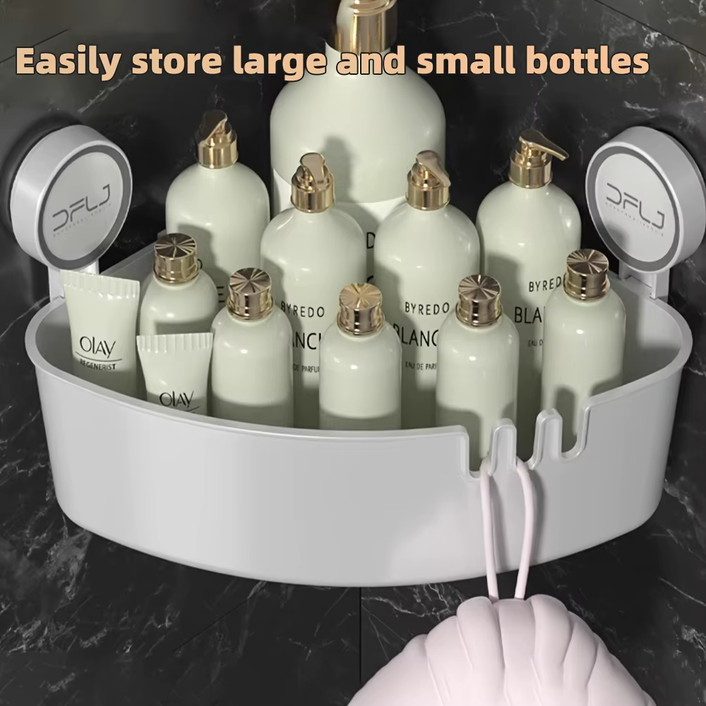 Estante baño con ventosa sin perforaciones para gatos y perros - imagen 3
