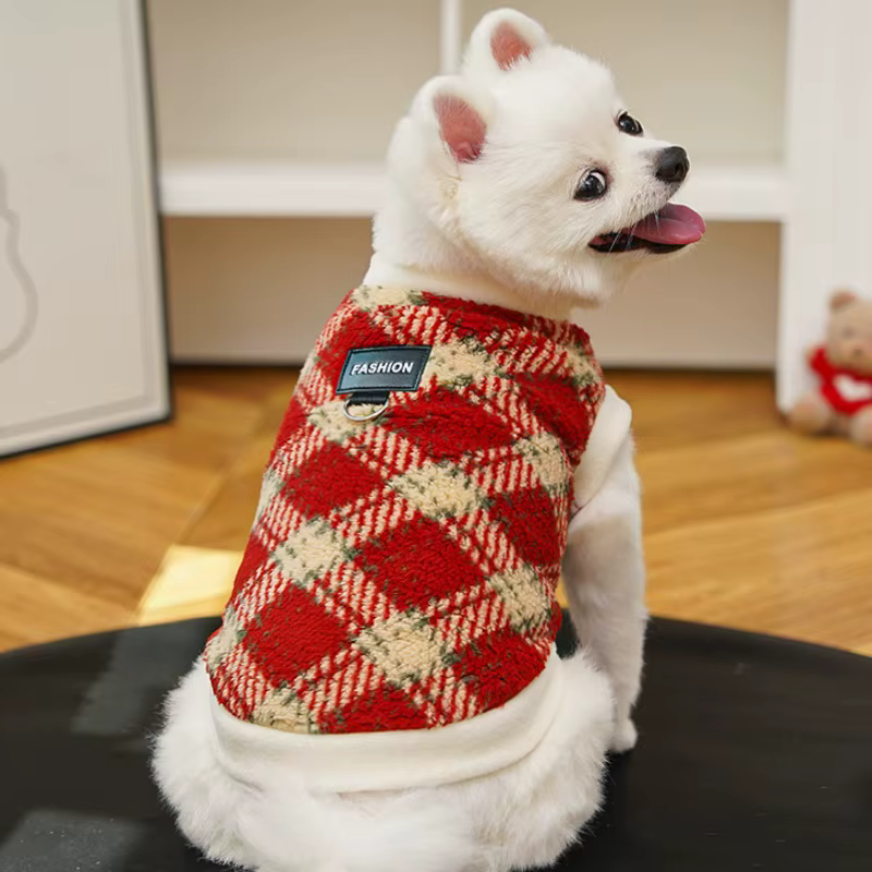 Suéter cálido para perros y gatos – Ropa suave de felpa - imagen 2