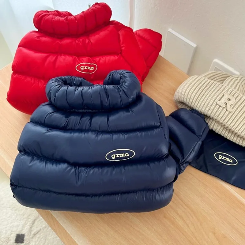 Close-up de la chaqueta de invierno