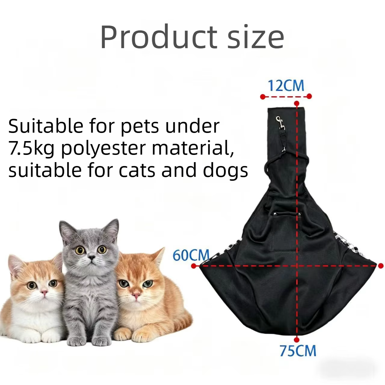 Bolsa de transporte para mascotas para paseos al aire libre