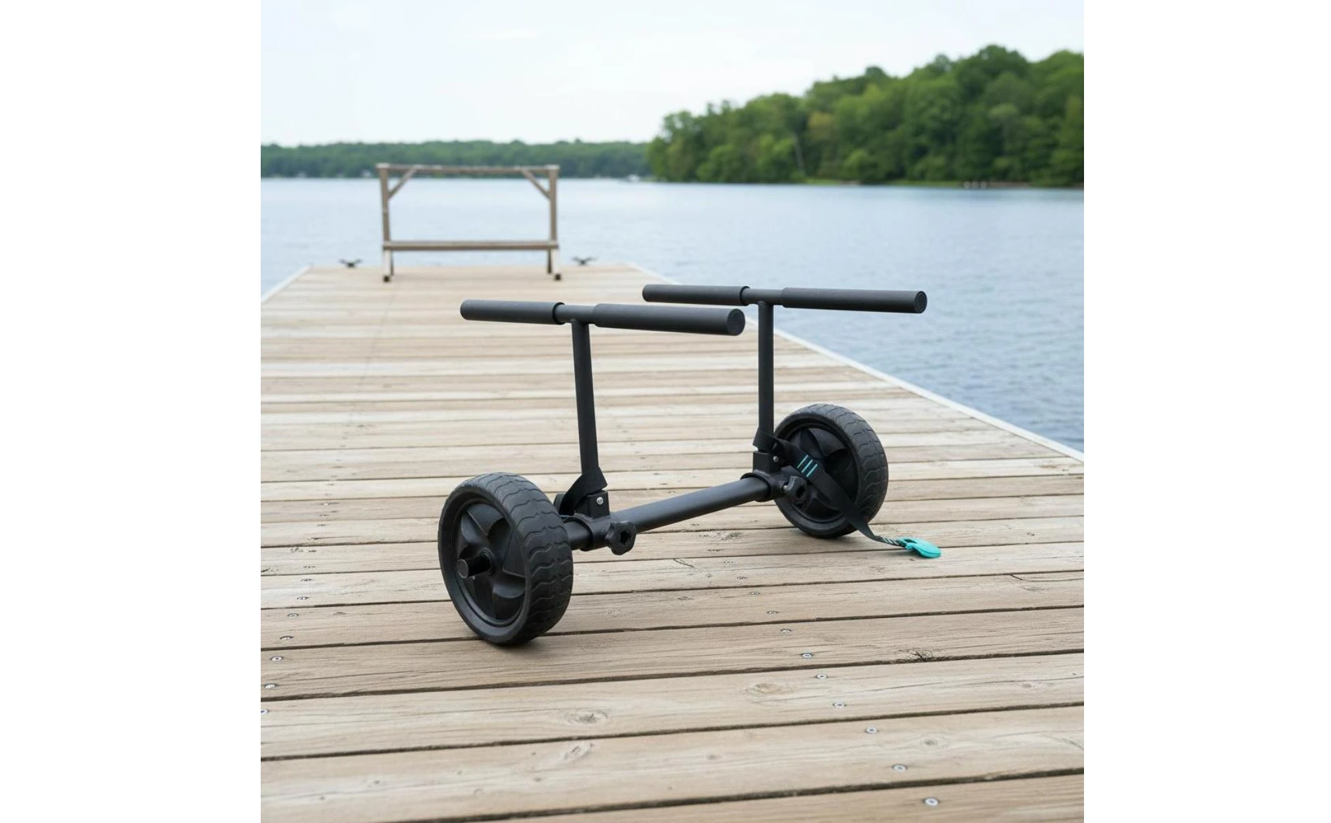 Carrito todoterreno para kayak, preparado para rodar