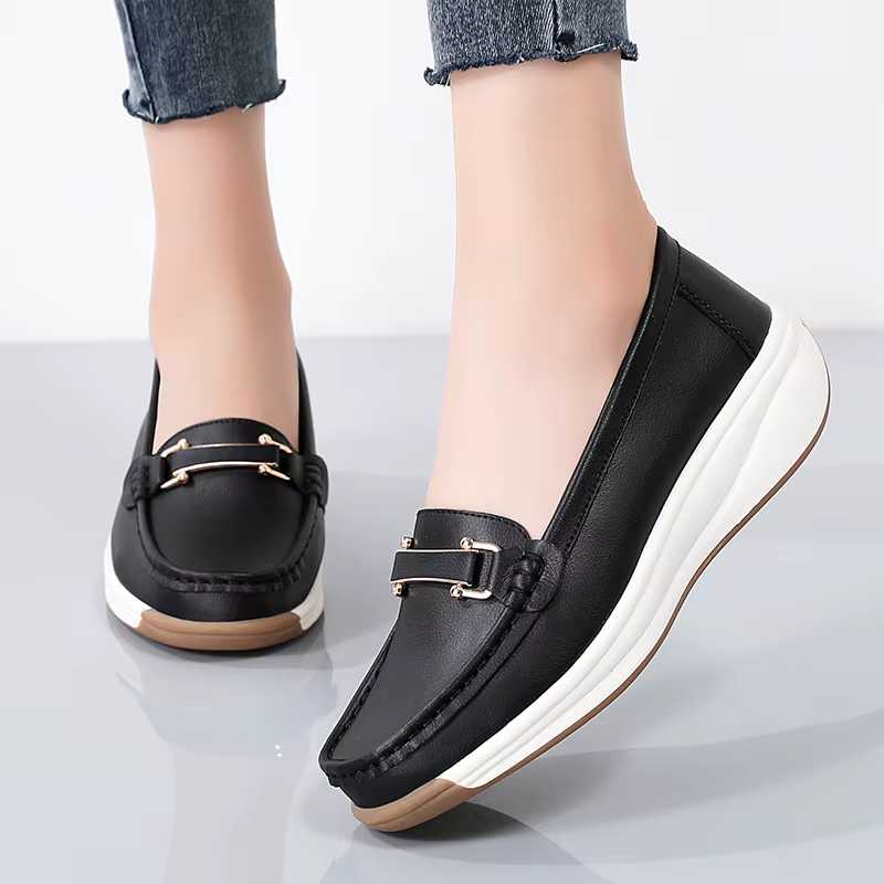 Zapatillas planas ligeras y cómodas para mujer caminar - imagen 4