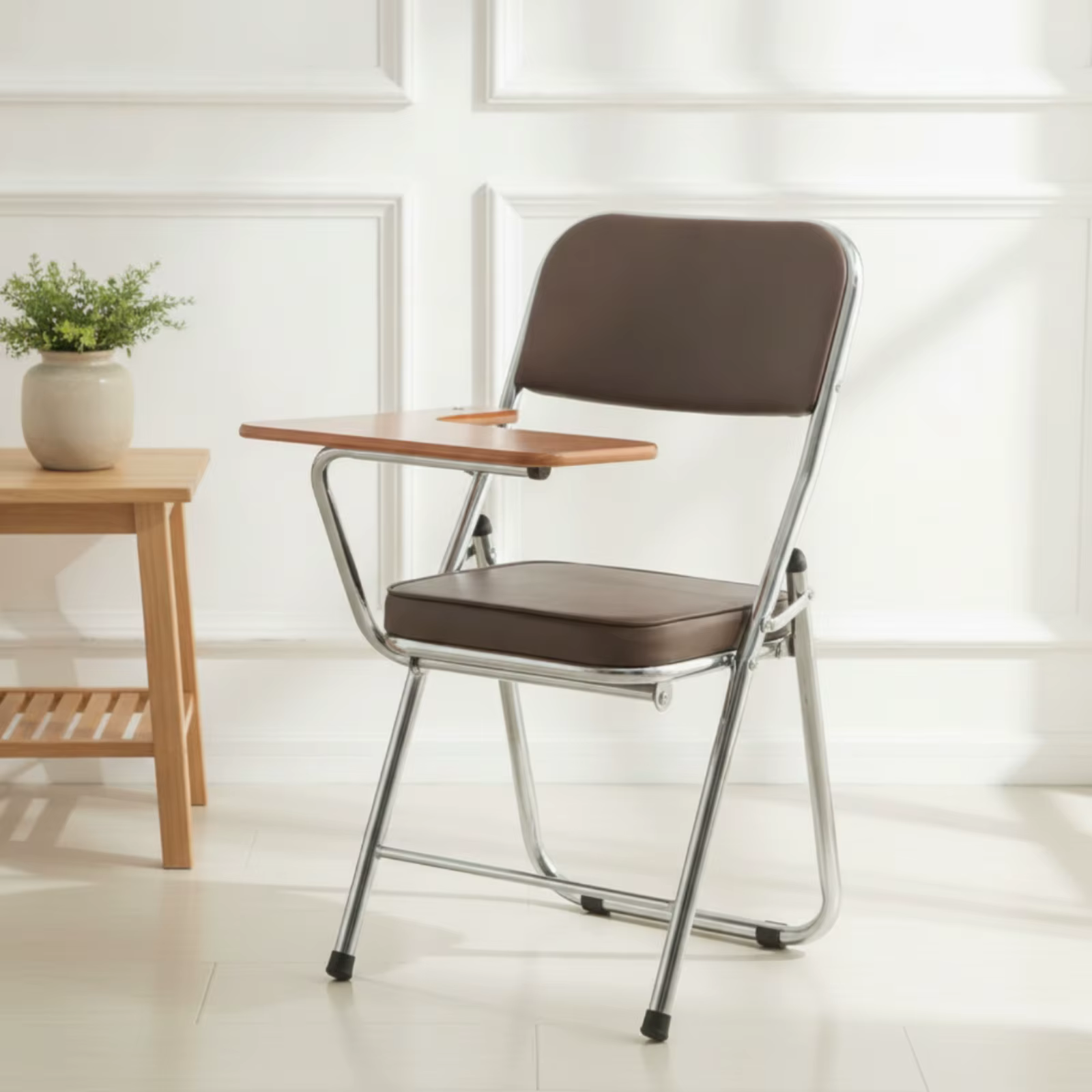 Silla plegable con escritorio portátil para gatos y perros - imagen 3