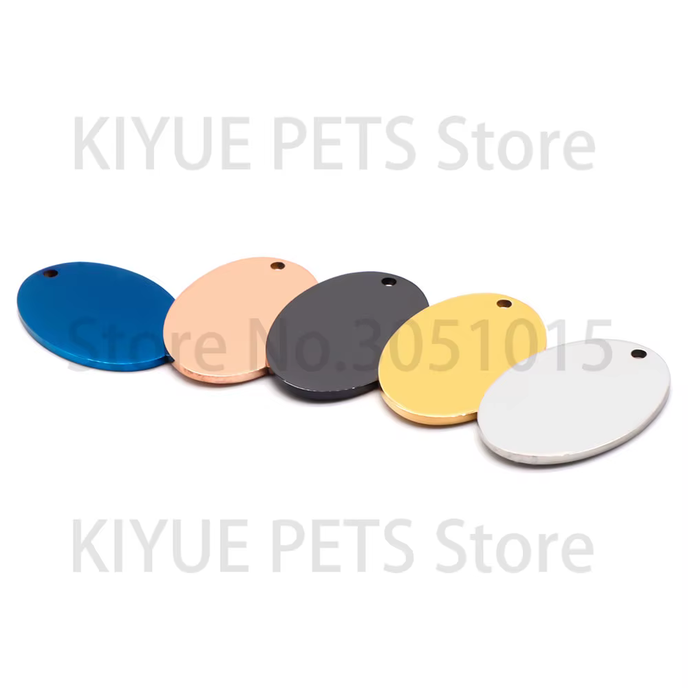 Placa de identificación para perros efecto espejo personalizable - imagen 5