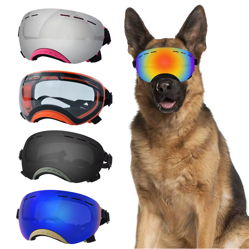 Gafas de sol para perros con lentes intercambiables y UV - imagen 5
