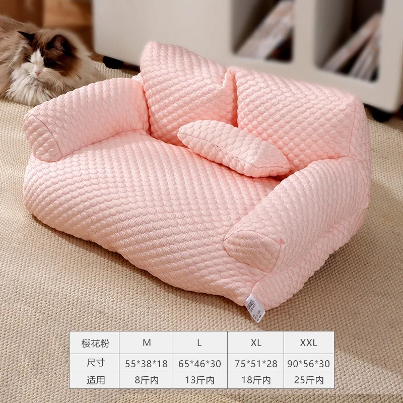 Cama para mascota estilo sofá, cómoda y adaptable