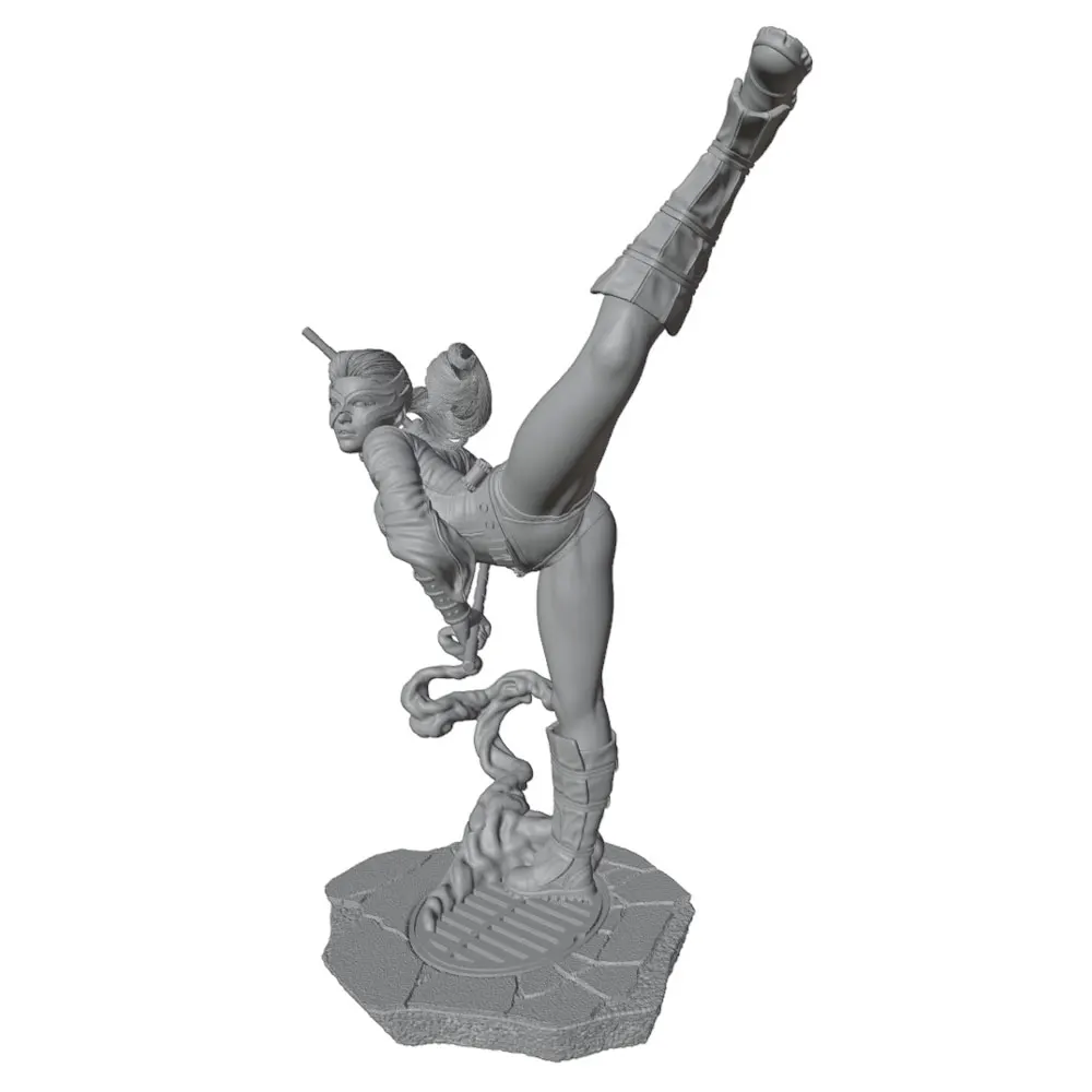 Miniatura modelo de resina en gris 3D para gatos y perros - imagen 4