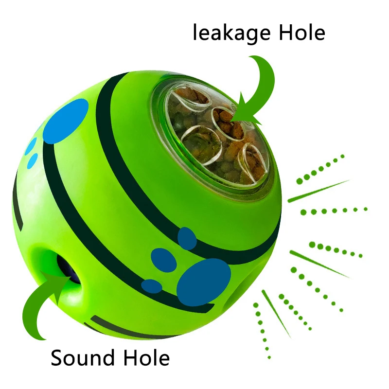 Juguete interactivo con dispensador lento de comida para perros - imagen 2