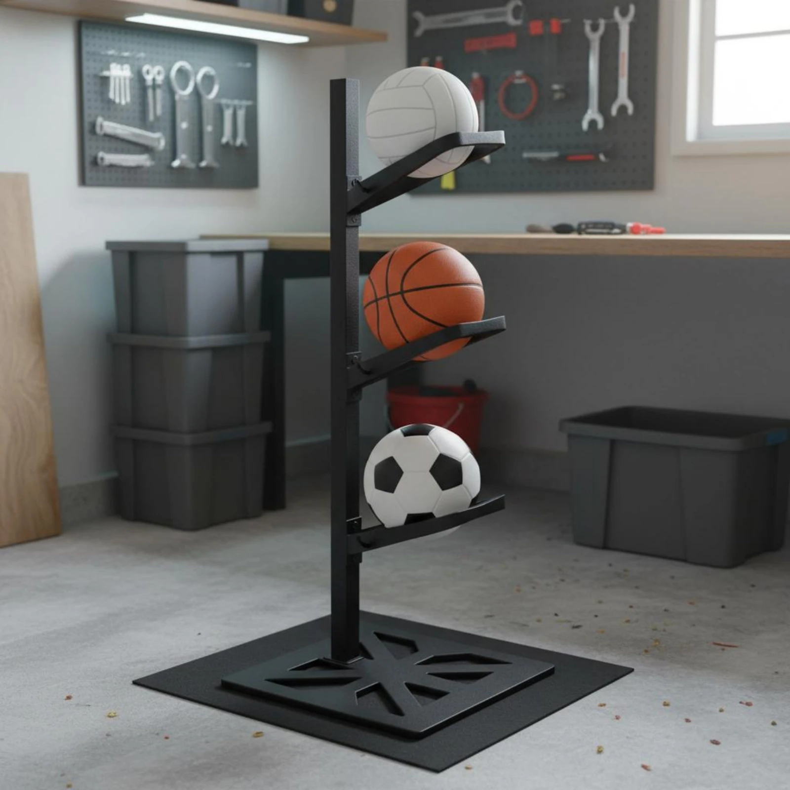 Organizador de pared soporte de balones para perros y gatos - imagen 3