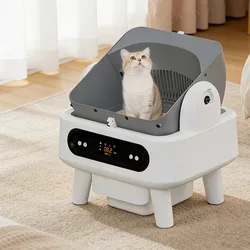 Arenero autolimpiable inteligente para gatos – Extra grande y abierto