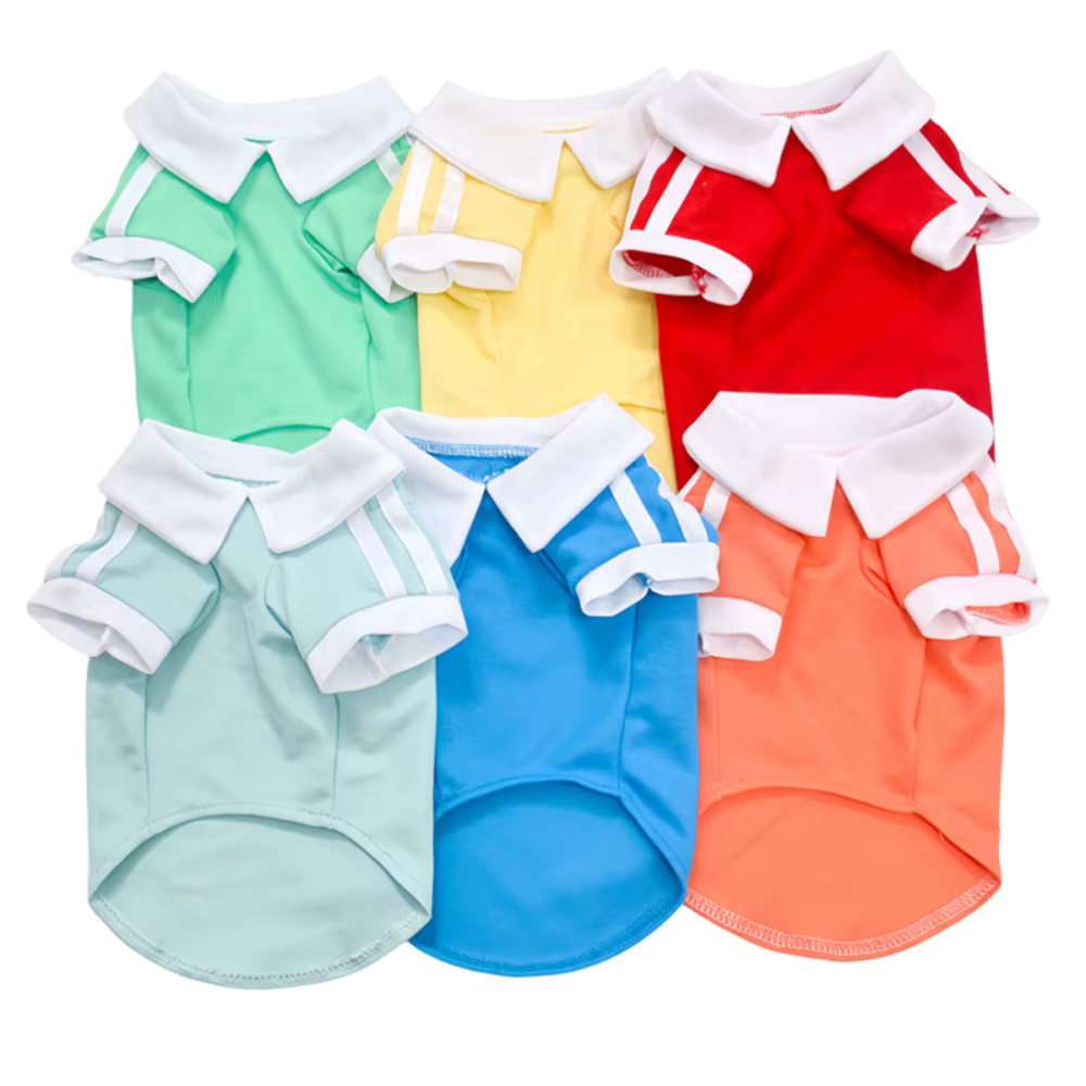 Camiseta polo deportiva para perros pequeños – Pinscher y Chihuahua - imagen 2