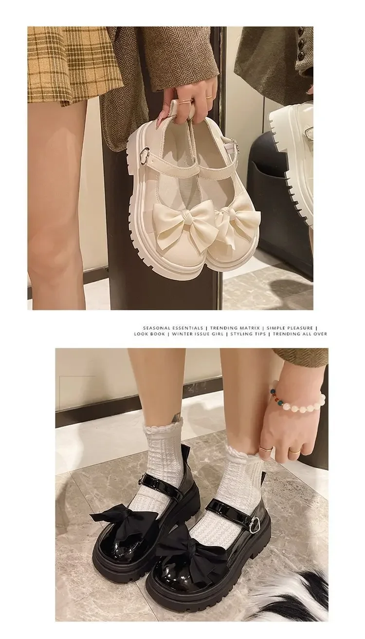 Zapatos Mary Jane Lolita - detalle lazo
