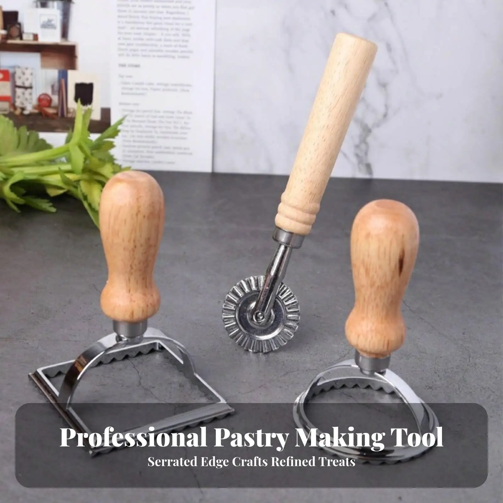 Molde para Dumplings y Empanadillas – Cortador Ergonómico de Pastelería - imagen 4