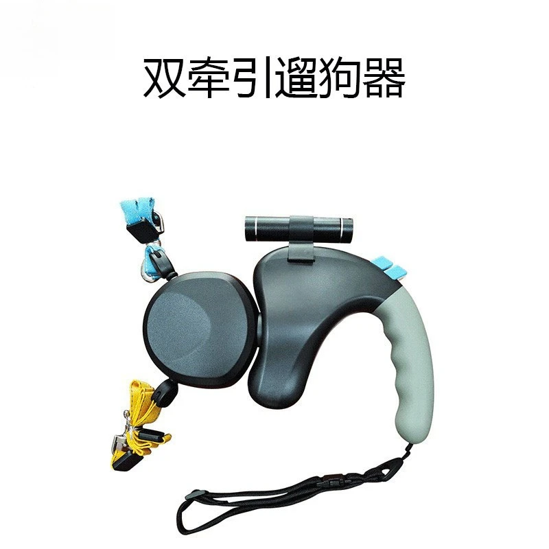 Correa extensible retráctil automática para perros exteriores - imagen 3
