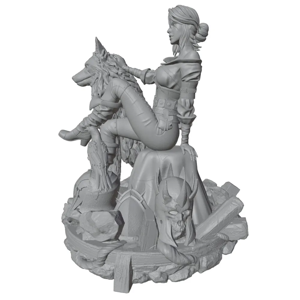 Maqueta resina 1/24 – Figura colección sin montar ni pintar - imagen 2