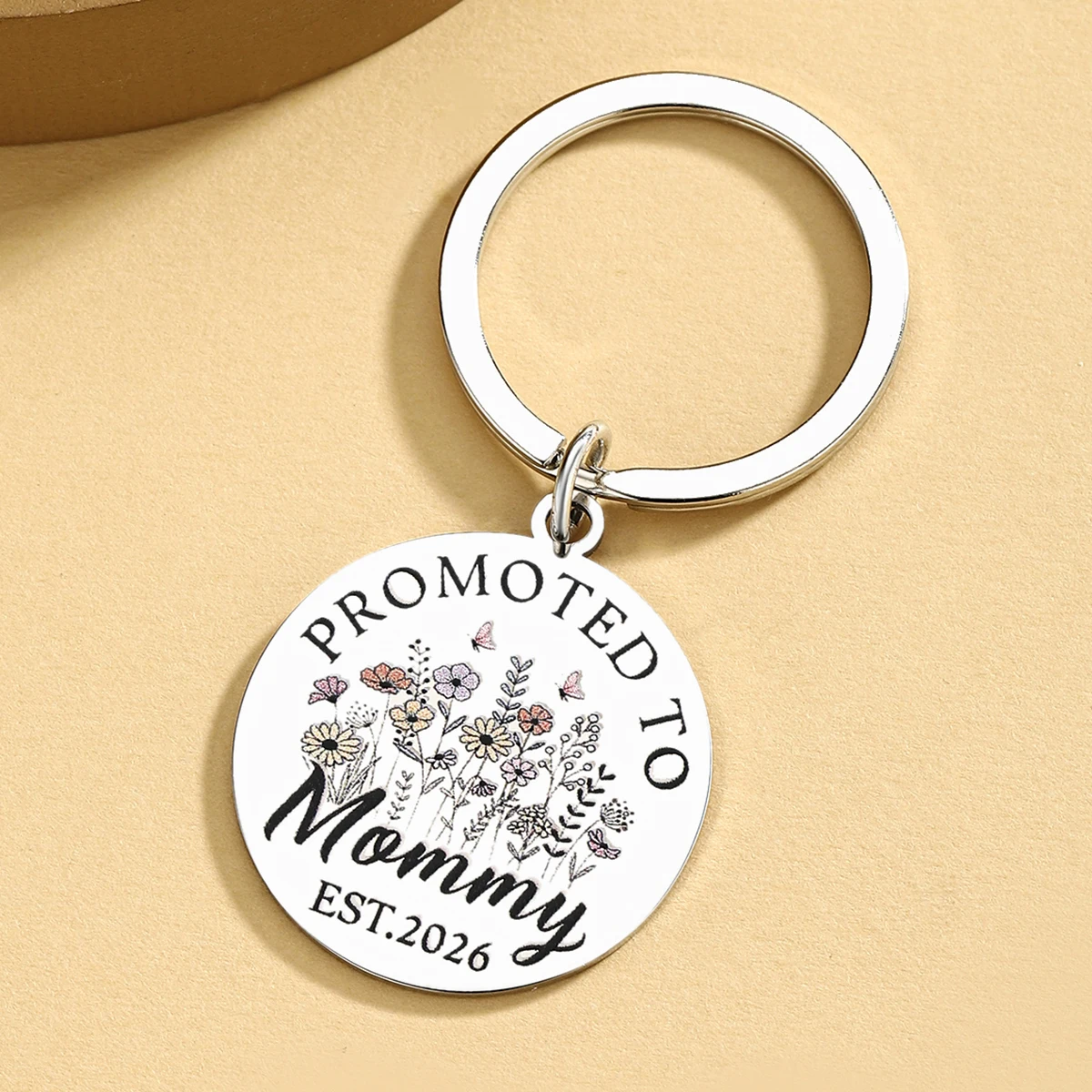 Regalo embarazo y mamá primeriza: llavero con mensaje y detalle especial - imagen 3