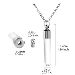 Colgante urna para cremación de cenizas de perro y gato