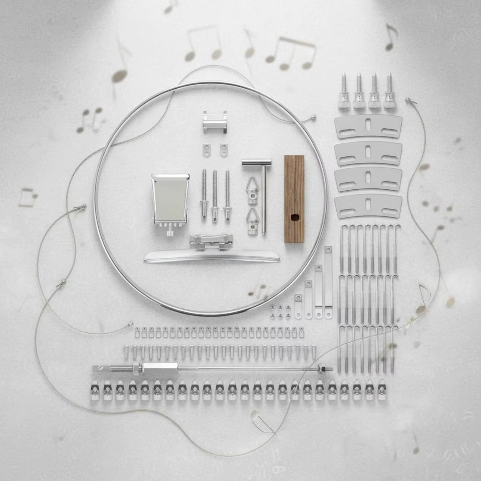 Kit reparación banjo – Accesorios metálicos resistentes al óxido - imagen 2