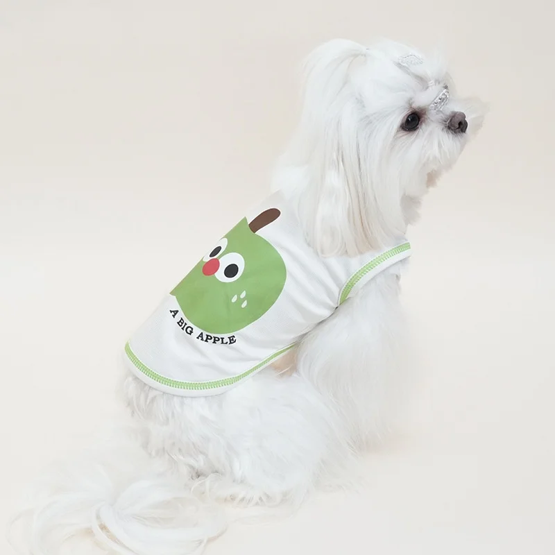 Chaleco de algodón para perro Maltese