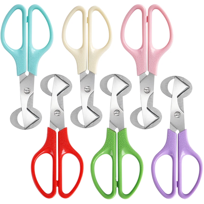 tijeras para cáscaras de huevos de codorniz de acero inoxidable